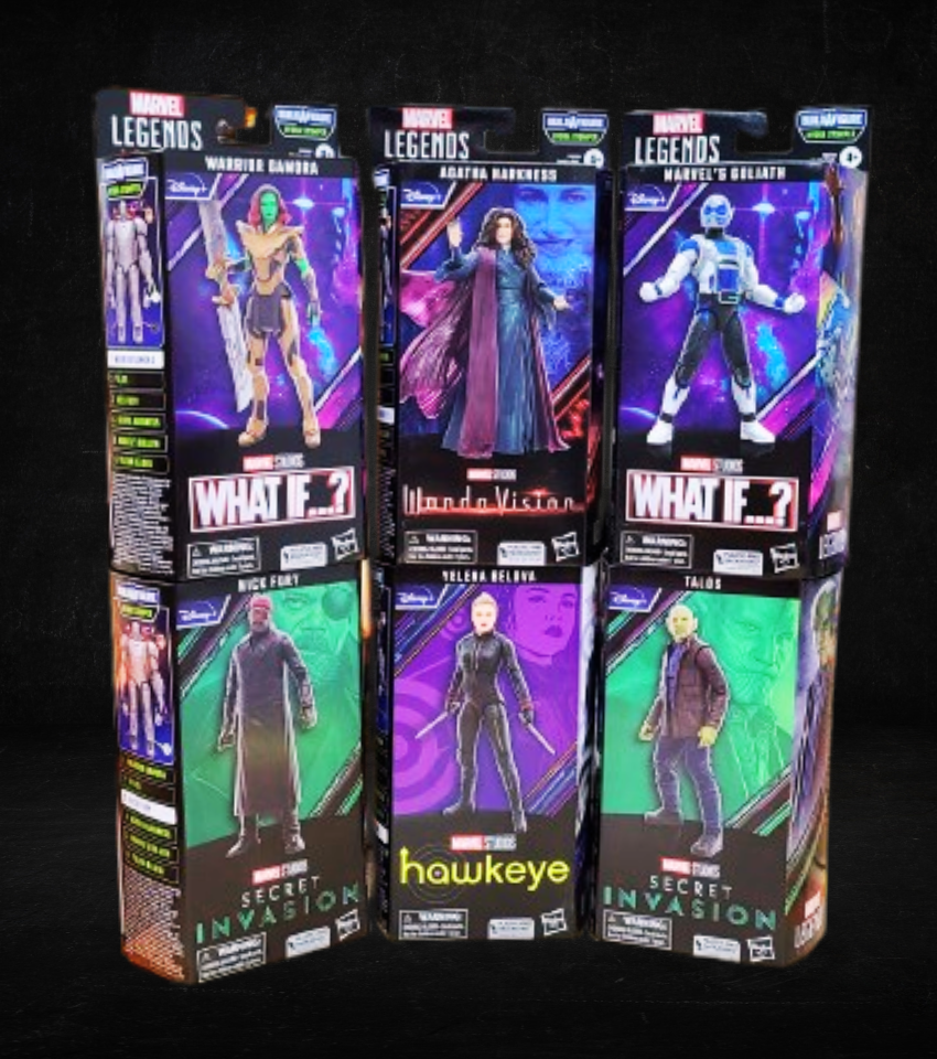 Marvel Legends Series Collectible 6-inch Action Figures Bundle with Build-A-Figure Part Hydra Stomper