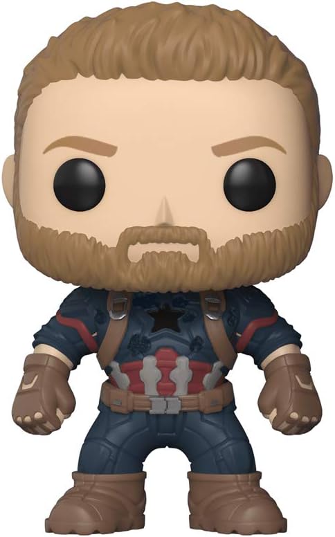 Funko Marvel: Marvel Avengers Infinity War - Captain America - Collectible Vinyl Figure - Gift Idea - Official Merchandise - for Kids & Adults - Movies Fans - Model Figure for Collectors and Display