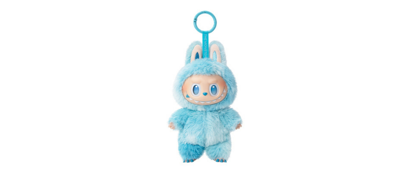 POP MART The Monsters Big into Energy Series - Vinyl Plush Pendant Blind Box | Random Collectible Figures, Plush Keychain Toys & Home Decorations (Single Box)