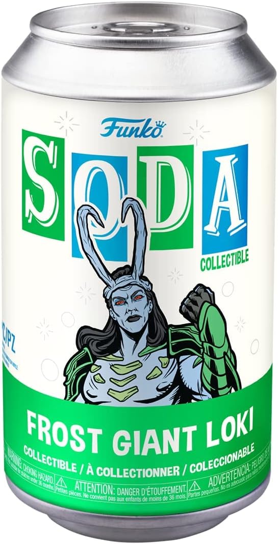 Funko Vinyl Soda: Marvel - What If…?, Frost Giant Loki with Chase (Styles May Vary)