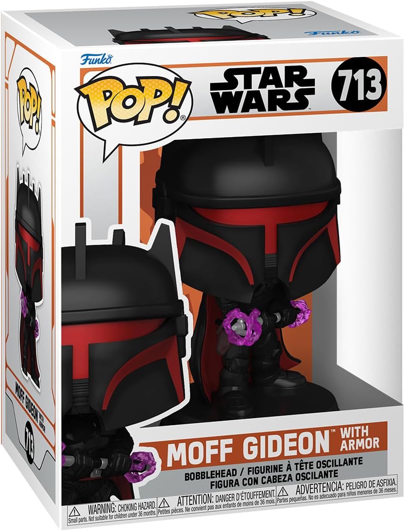 Funko POP! Star Wars: The Mandalorian - Moff Gideon with Armor - Collectable Vinyl Figure - Gift Idea - Official Merchandise - for Kids & Adults - TV Fans - Model Figure for Collectors and Display