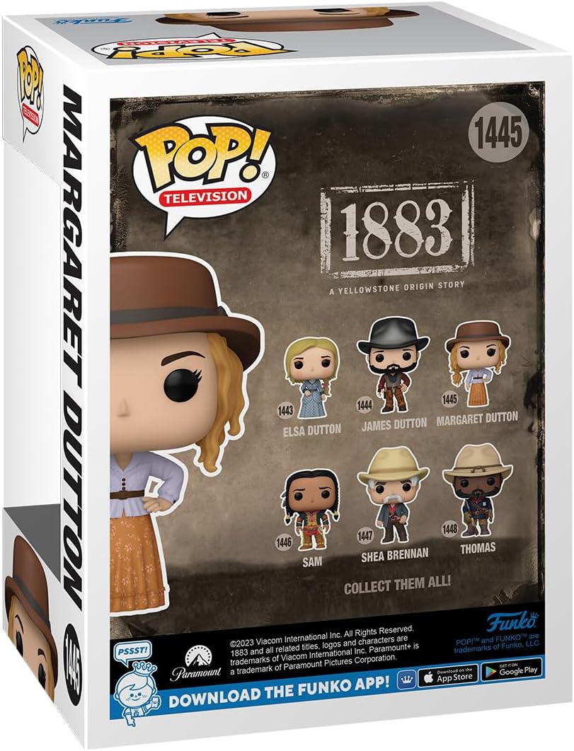 Funko POP! TV: 1883 - Margaret Dutton - Collectable Vinyl Figure - Gift Idea - Official Merchandise - for Kids & Adults - TV Fans - Model Figure for Collectors and Display