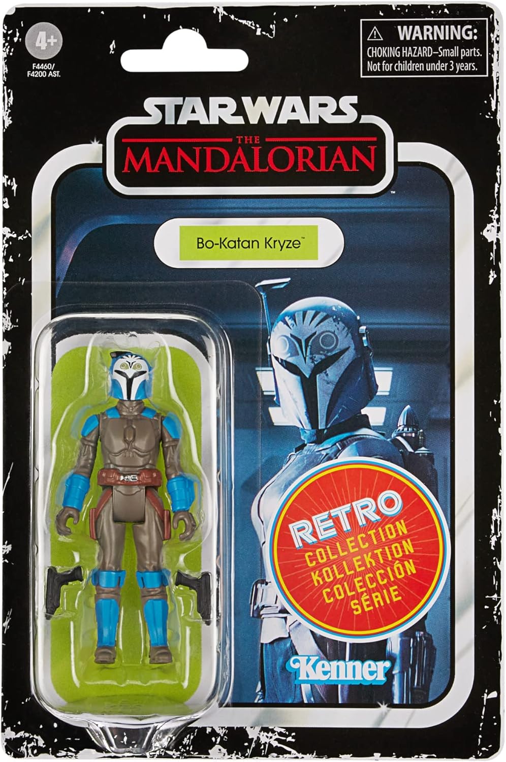 STAR WARS Retro Collection Bo-Katan Kryze Toy 3.75-Inch-Scale The Mandalorian Collectible Action Figure, Toys for Kids 4 and Up
