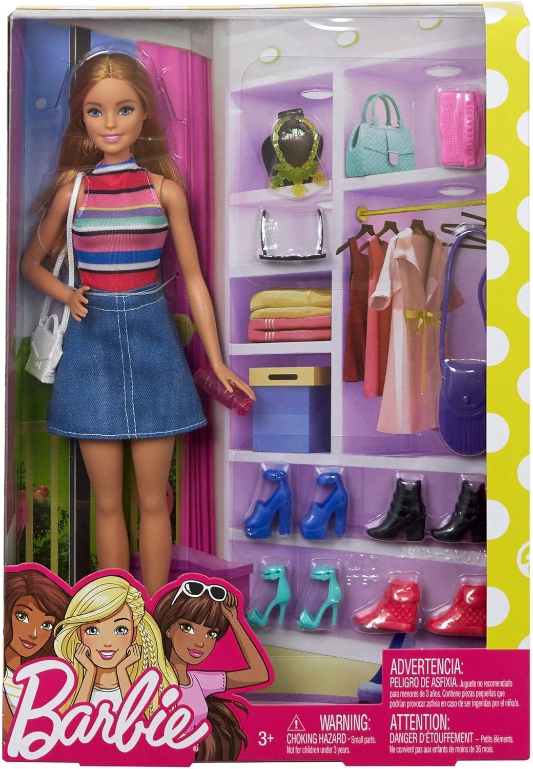 Barbie Doll with 11 Accessories