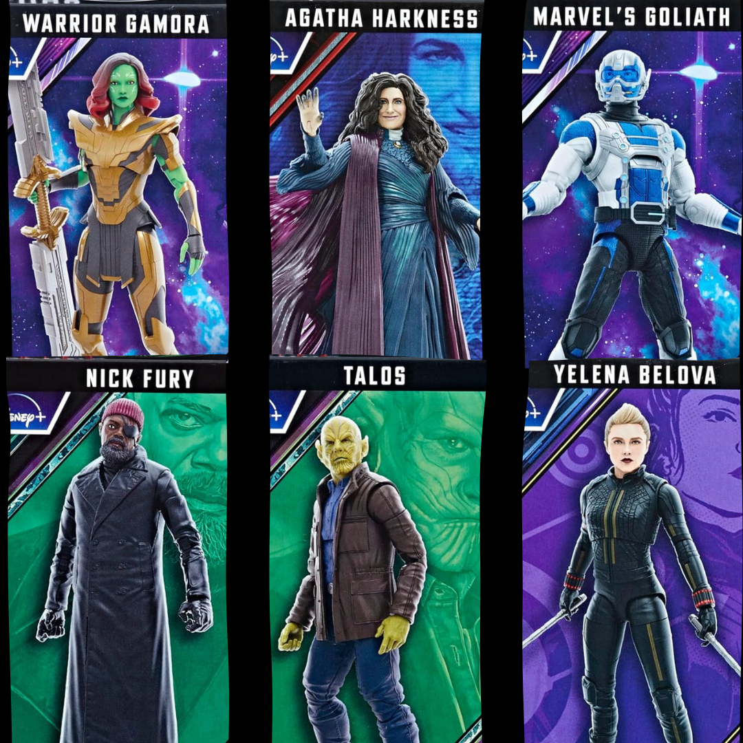 Marvel Legends Series Collectible 6-inch Action Figures Bundle with Build-A-Figure Part Hydra Stomper