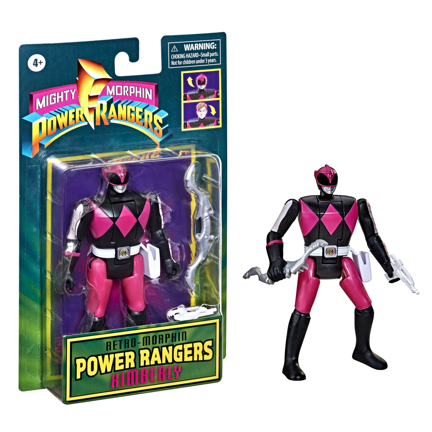Power Rangers: Mighty Morphin Retro-Morphin Kimberly Toy Action Figure
