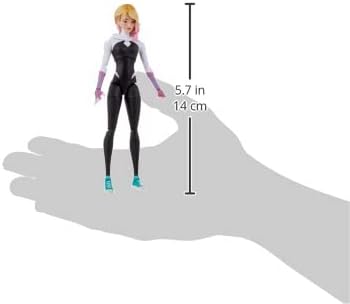 Marvel Legends Series Spider-Man Across The Spider-Verse Spider-Gwen 6-Inch Action Figure Toy, 4 Accessories