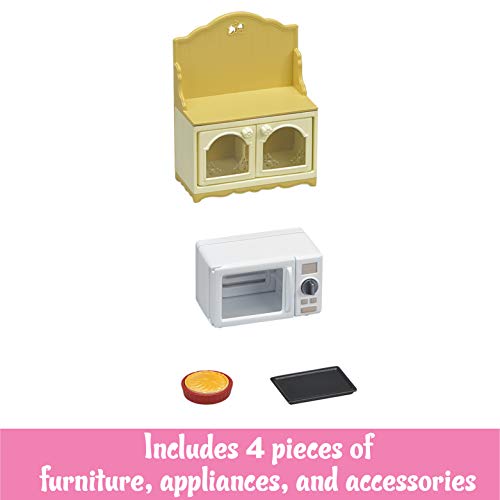 Calico Critters, Doll House Furniture and Décor, Microwave Cabinet