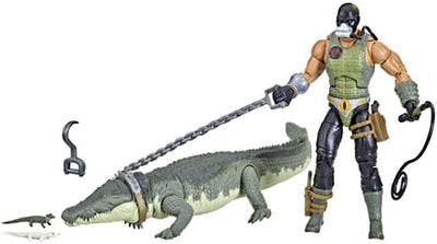 G.I. Joe Classified Series Croc Master & Fiona Action Figures 38 Collectible Premium Toys With Accessories 6-Inch-Scale Custom Package Art