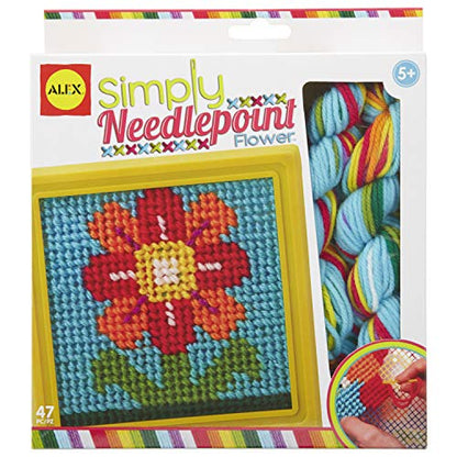 ALEX Toys Simply Needlepoint Butterfly Kids Art and Craft Activity