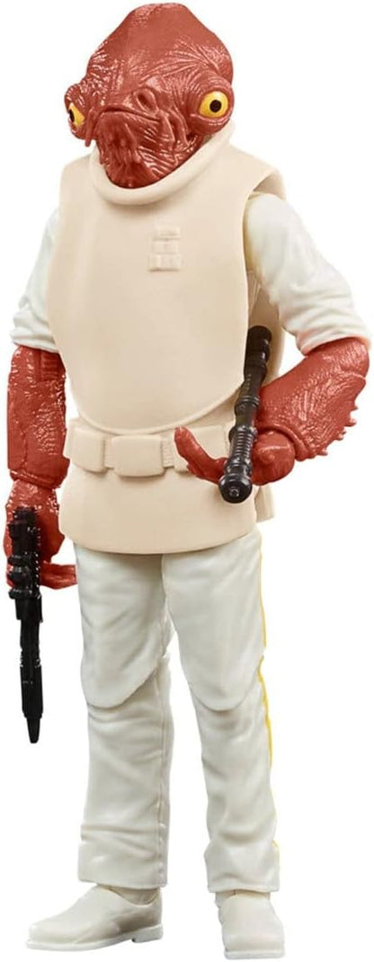 Star Wars The Black Series Admiral Ackbar, 40th Anniversary Return of The Jedi 6-Inch Collectible Action Figure, Ages 4 and Up (F5539)