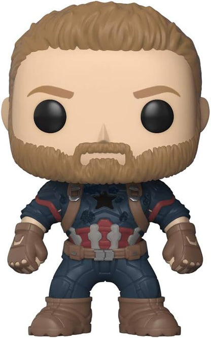 Funko Marvel: Marvel Avengers Infinity War - Captain America - Collectible Vinyl Figure - Gift Idea - Official Merchandise - for Kids & Adults - Movies Fans - Model Figure for Collectors and Display