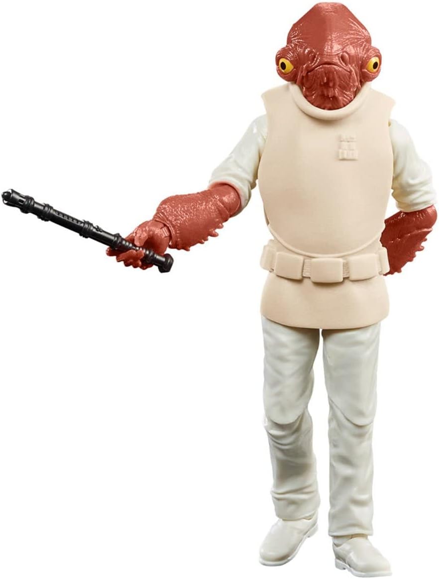 Star Wars The Black Series Admiral Ackbar, 40th Anniversary Return of The Jedi 6-Inch Collectible Action Figure, Ages 4 and Up (F5539)