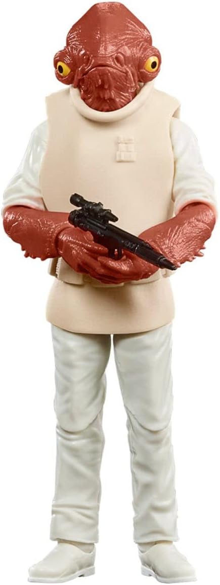 Star Wars The Black Series Admiral Ackbar, 40th Anniversary Return of The Jedi 6-Inch Collectible Action Figure, Ages 4 and Up (F5539)