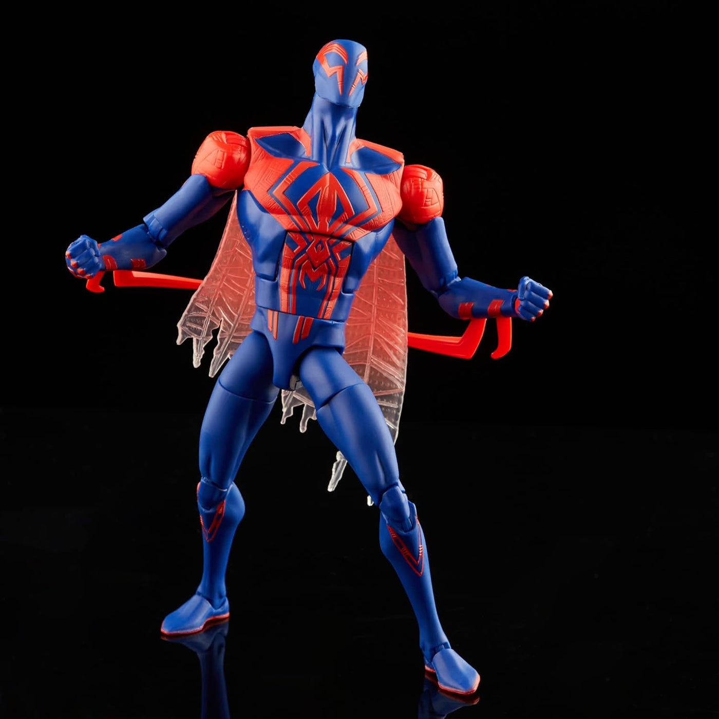 Marvel Legends Series Spider-Man: Across The Spider-Verse Spider-Man 2099 6-inch Action Figure Toy, 2 Accessories