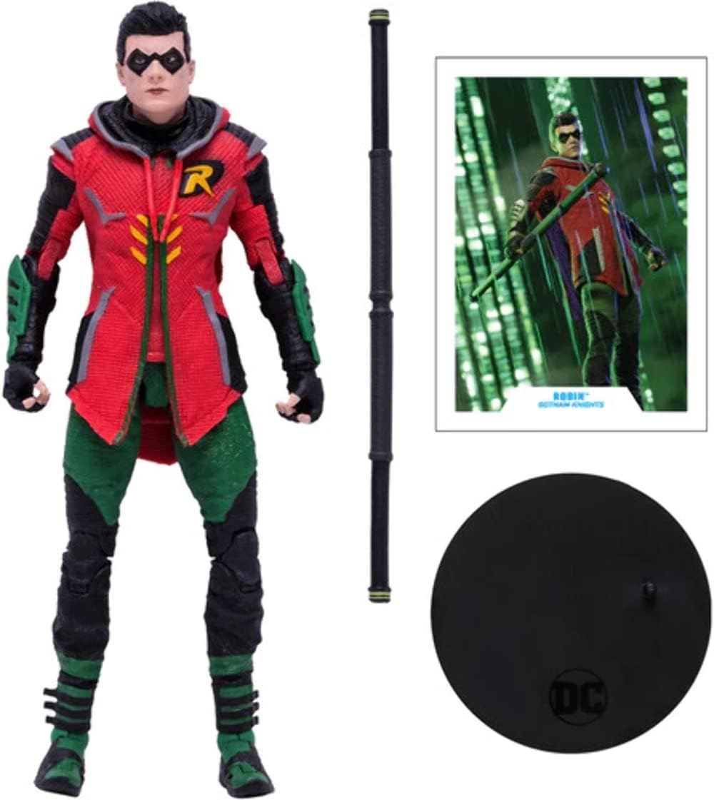 McFarlane Toys DC Multiverse Robin (Gotham Knights) 7" Action Figure with Accessories