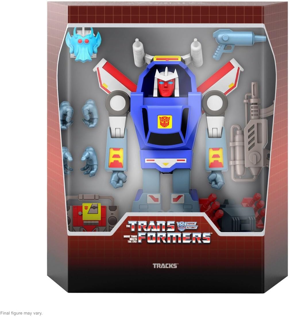 Super7 Transformers ULTIMATES! Wave 02 - Tracks (G1 Cartoon) Action Figure