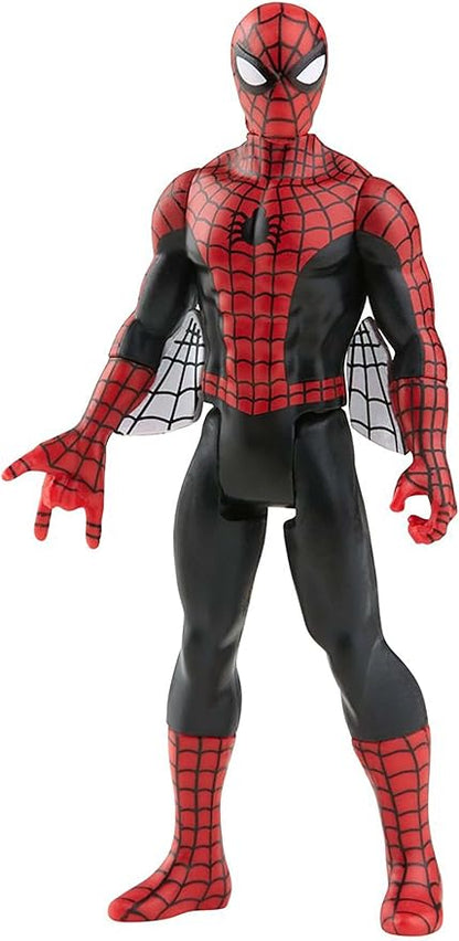 Marvel Legends Series Retro 375 Collection Spider-Man Action Collectible Figure, 3.75-inch Toys for Kids Ages 4 and Up