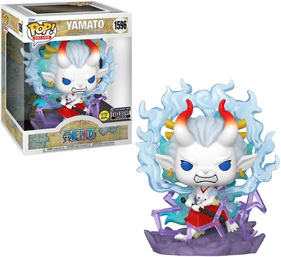 Funko Pop! ONE Piece: Yamato 6-inch Glow in The Dark #1596 [Exclusive] Vinyl Figure