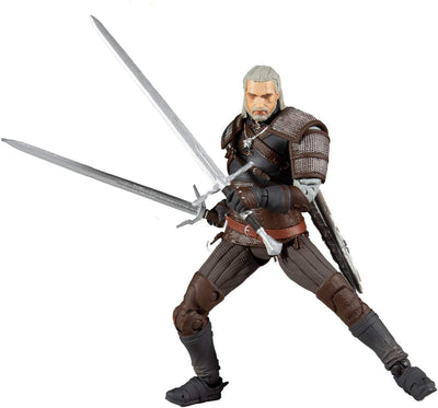 McFarlane - Witcher Gaming 7 Figures 1 - Geralt of Rivia, Brown