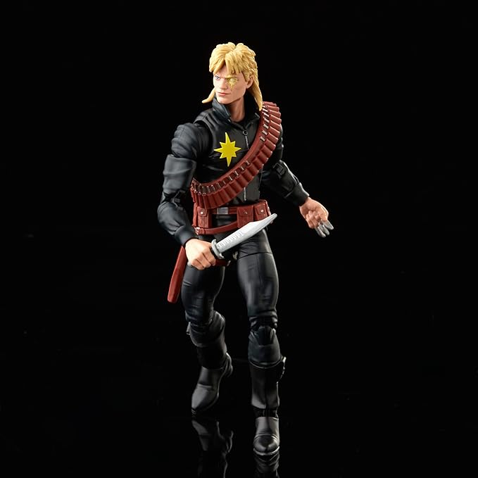 Marvel Legends Series X-Men Classic Longshot 6-inch Action Figure Toy, 4 Accessories