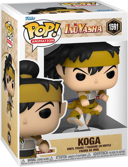 Funko POP! Animation: Inuyasha - Koga - Collectable Vinyl Figure - Gift Idea - Official Merchandise - for Kids & Adults - Anime Fans - Model Figure for Collectors and Display