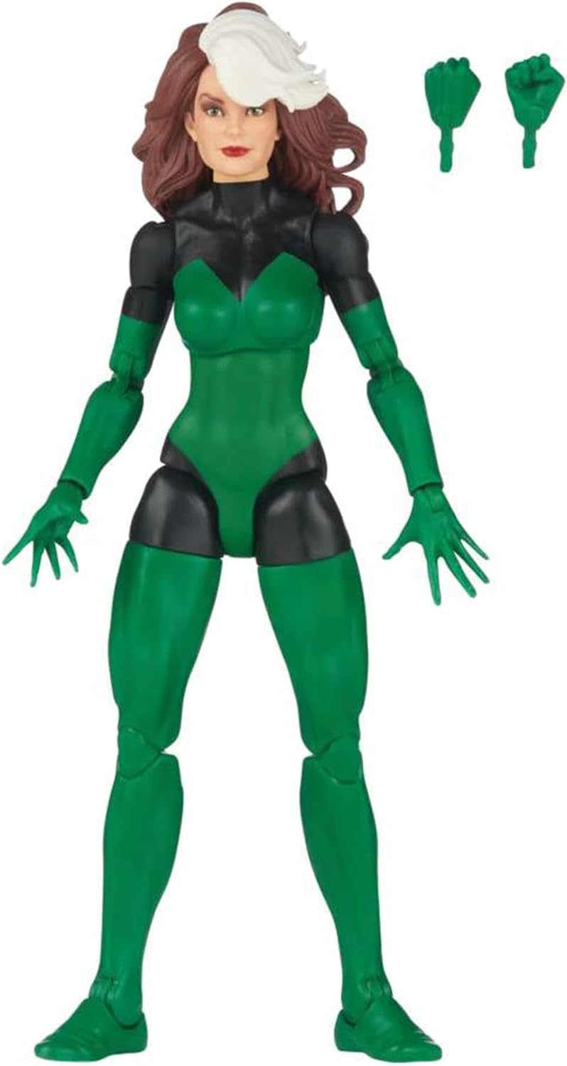 Marvel Legends Series Rogue, Uncanny X-Men Collectible 6 Inch Action Figures, 2 Accessories