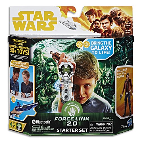 Hasbro Star Wars Force Link 2.0 Starter Set including Force Link Wearable Technology, Brown/a, (E0322)