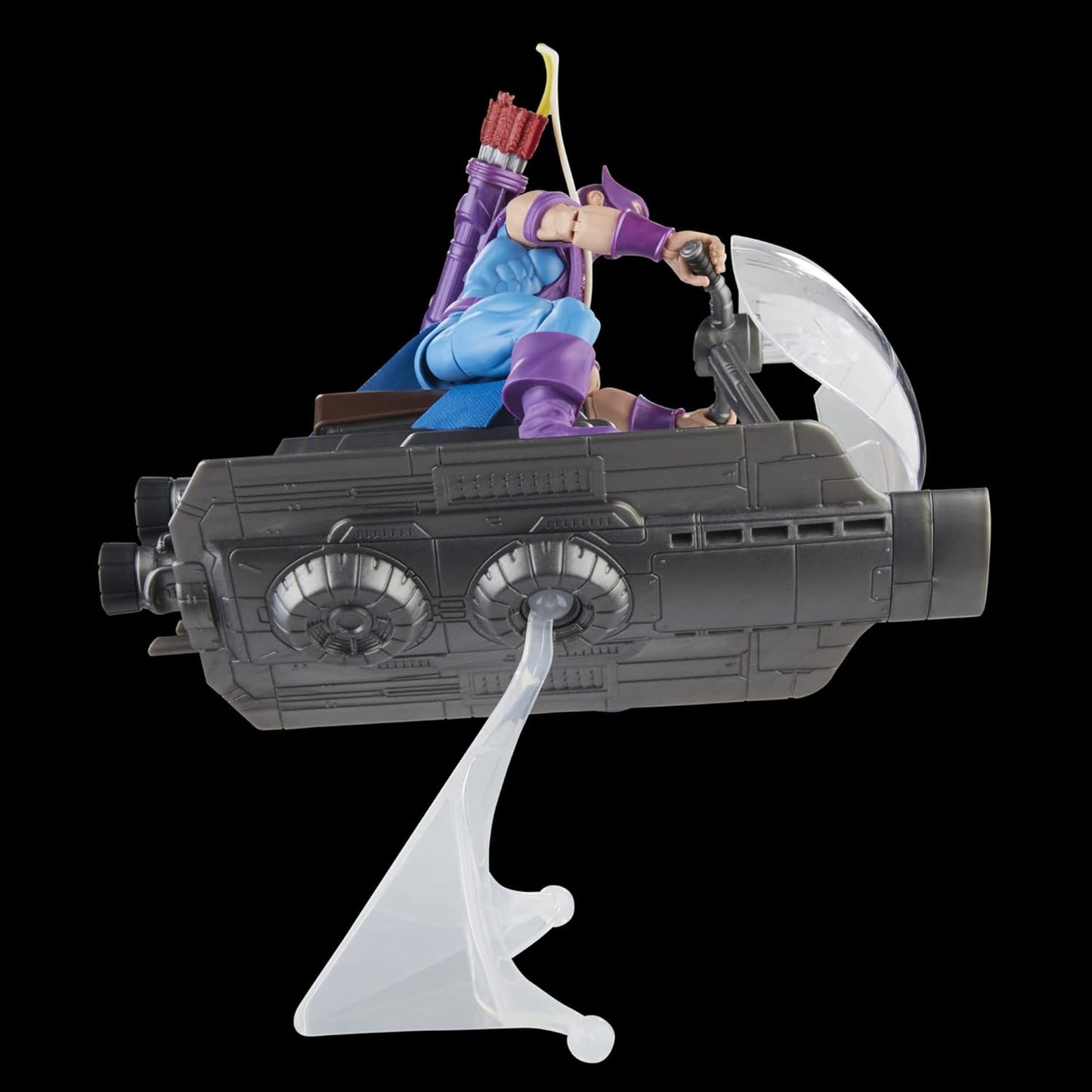 Marvel Legends Series Hawkeye with Sky-Cycle Avengers 60th Anniversary Collectible 6-Inch Action Figure and Vehicle