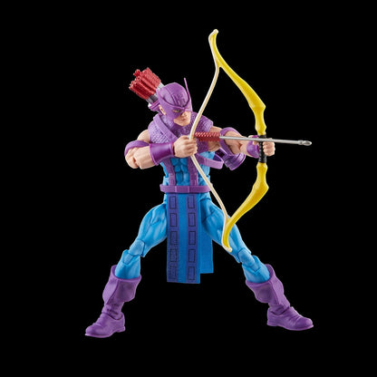 Marvel Legends Series Hawkeye with Sky-Cycle Avengers 60th Anniversary Collectible 6-Inch Action Figure and Vehicle