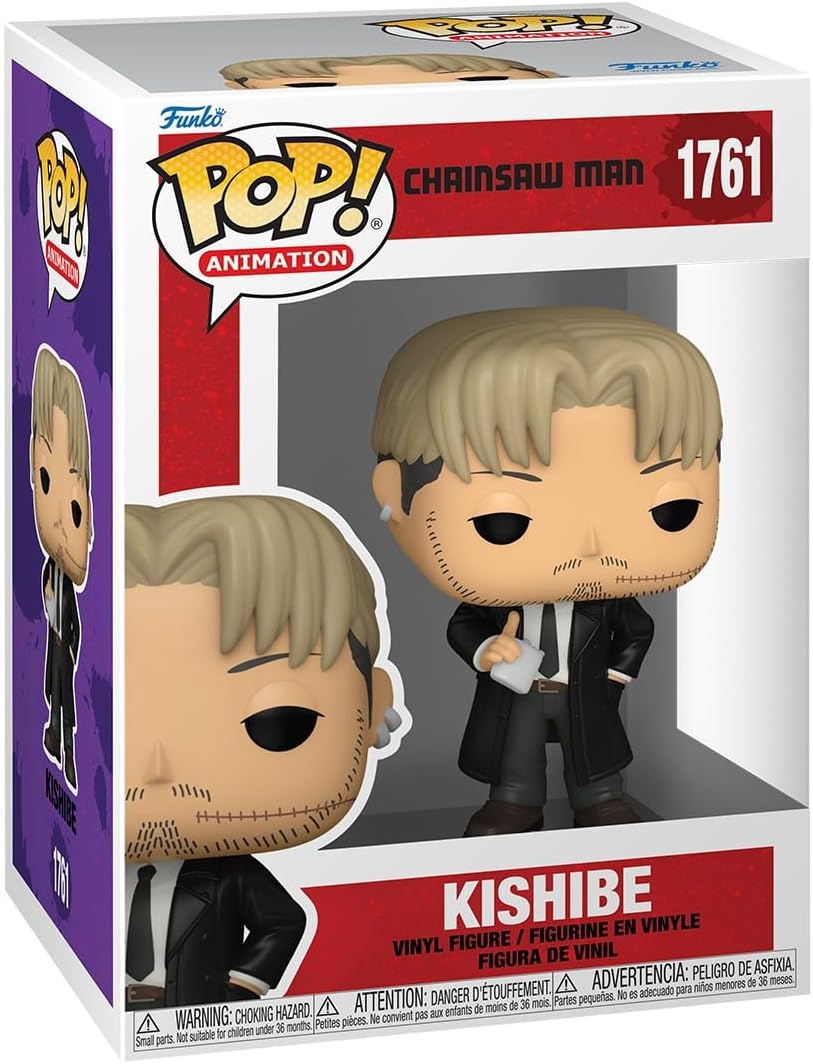 Funko Pop Animation: Chainsaw Man - Kishibe - Collectable Vinyl Figure - Gift Idea - Official Merchandise - Toys for Kids & Adults - Anime Fans - Model Figure for Collectors and Display