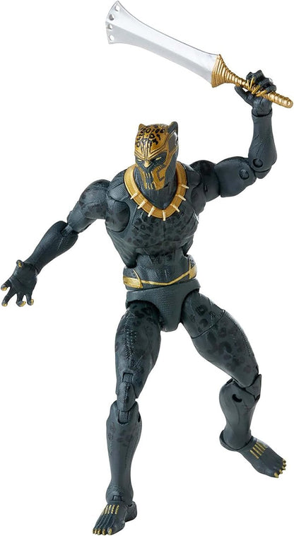 Marvel Legends Series Black Panther Legacy Collection Killmonger 6-inch Action Figure Collectible Toy, 5 Accessories