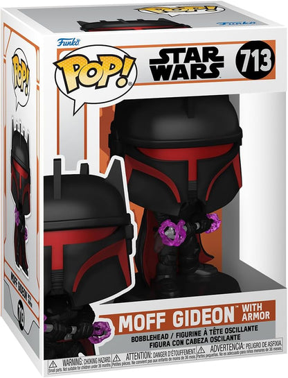 Funko POP! Star Wars: The Mandalorian - Moff Gideon with Armor - Collectable Vinyl Figure - Gift Idea - Official Merchandise - for Kids & Adults - TV Fans - Model Figure for Collectors and Display