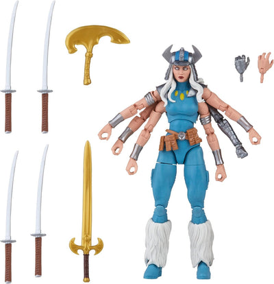 Marvel Legends Series X-Men Classic Spiral 6-inch Action Figure Toy, 4+ Years, 8 Accessories