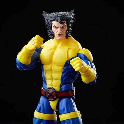 Marvel Legends Series X-Men Classic Wolverine 6-inch Action Figure Toy, 4+ Years, 3 Accessories