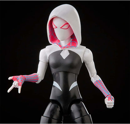 Marvel Legends Series Spider-Man Across The Spider-Verse Spider-Gwen 6-Inch Action Figure Toy, 4 Accessories