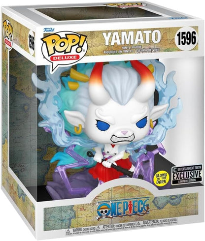 Funko Pop! ONE Piece: Yamato 6-inch Glow in The Dark #1596 [Exclusive] Vinyl Figure