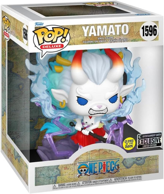 Funko Pop! ONE Piece: Yamato 6-inch Glow in The Dark #1596 [Exclusive] Vinyl Figure