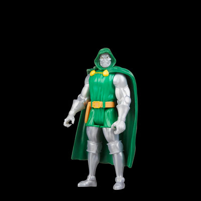 Marvel Legends Series Retro 375 Collection Doctor Doom 3.75-Inch Collectible Action Figures, Toys for Ages 4 and Up