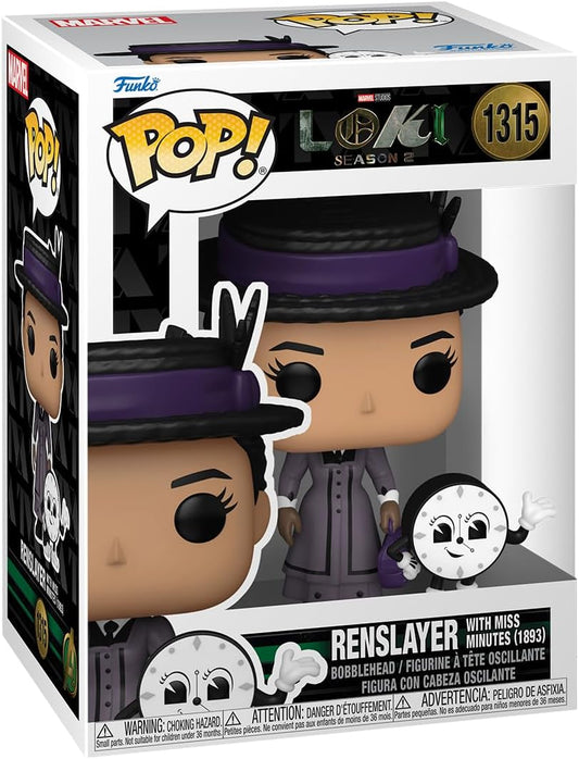 Funko POP! & Buddy: Loki - Renslayer & Miss Minutes - Collectable Vinyl Figure - Gift Idea - Official Merchandise - for Kids & Adults - TV Fans - Model Figure for Collectors and Display