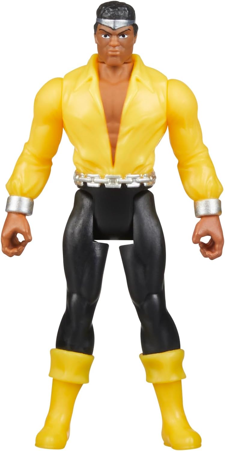 Marvel Legends Series Retro 375 Collection Power Man 3.75-Inch Collectible Action Figures,Toys for Ages 4 and Up