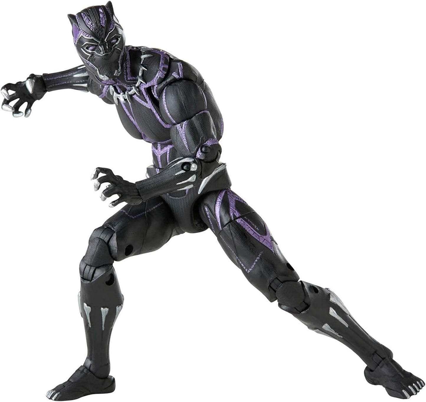 Marvel Legends Series Black Panther Legacy Collection Black Panther 6-inch Action Figure Collectible Toy, 3 Accessories