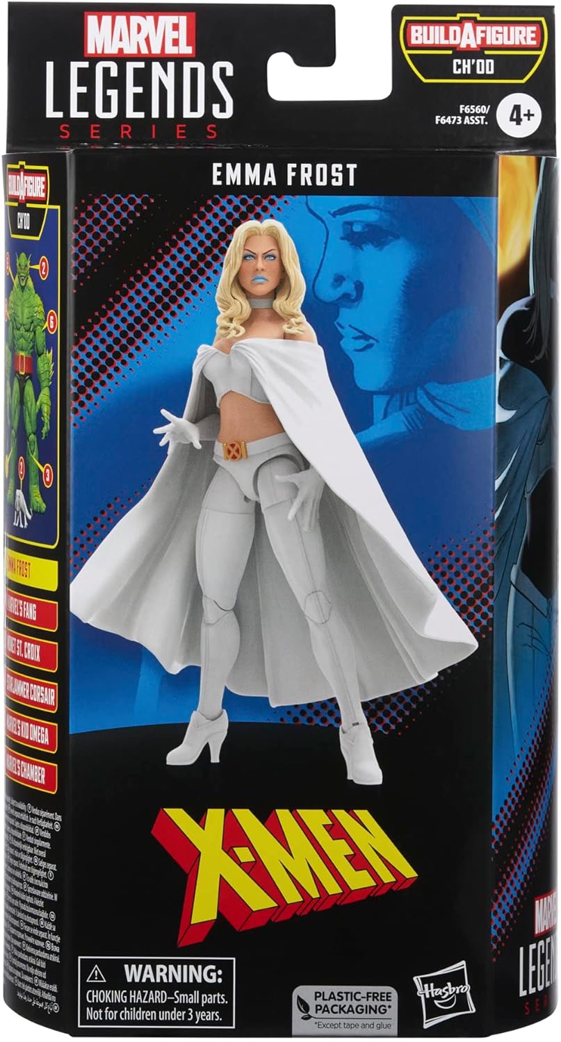 Marvel Legends Series: Emma Frost Astonishing X-Men Collectible 6-Inch Action Figure