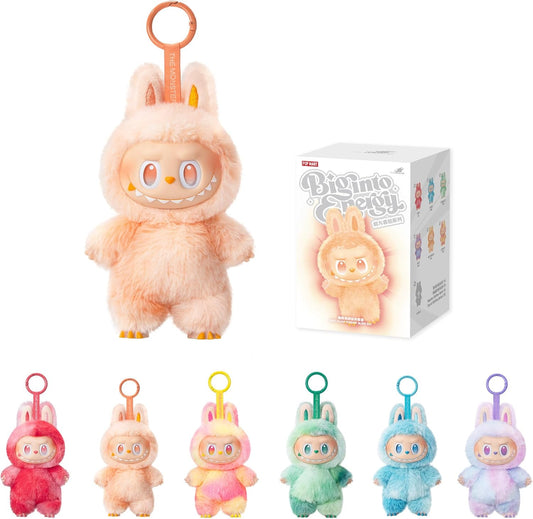 POP MART The Monsters Big into Energy Series - Vinyl Plush Pendant Blind Box | Random Collectible Figures, Plush Keychain Toys & Home Decorations (Single Box)