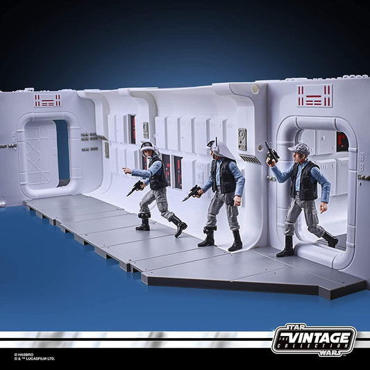 Star Wars The Vintage Collection Star Wars: A New Hope Tantive IV Hallway Playset, Rogue One: A Star Wars Story Rebel Fleet Trooper Figure 3.75-inch