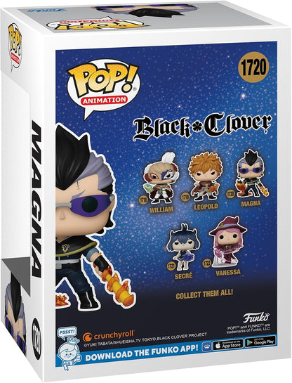 Funko POP! Animation: Black Clover - Magna Swing - Collectable Vinyl Figure - Gift Idea - Official Merchandise - for Kids & Adults - Anime Fans - Model Figure for Collectors and Display