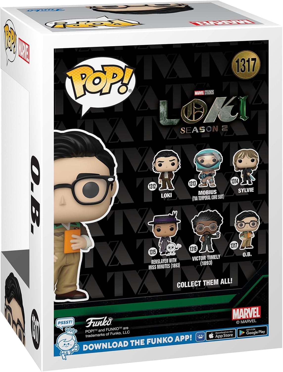 Funko POP! Marvel: Loki - Ouroboros - (OB) - Collectable Vinyl Figure - Gift Idea - Official Merchandise - for Kids & Adults - TV Fans - Model Figure for Collectors and Display