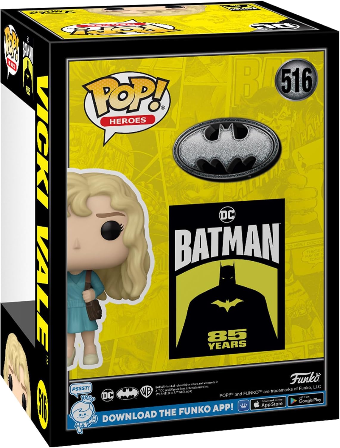 Funko Pop Movies: Batman's 85th Anniversary - Vicki Vale - Collectable Vinyl Figure - Gift Idea - Official Merchandise - Toys for Kids & Adults - Superheroes Fans - Model Figure for Collectors