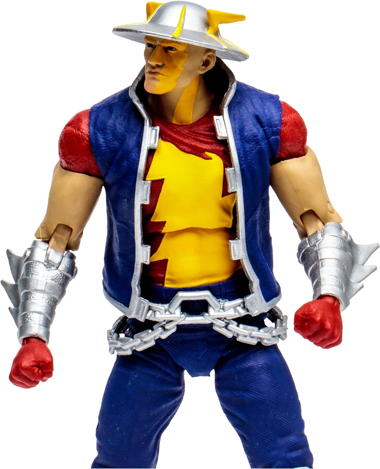 McFarlane Toys - Flash,Wally DC Build-A 7IN Figures WV9 - Speed Metal - Jay Garrick