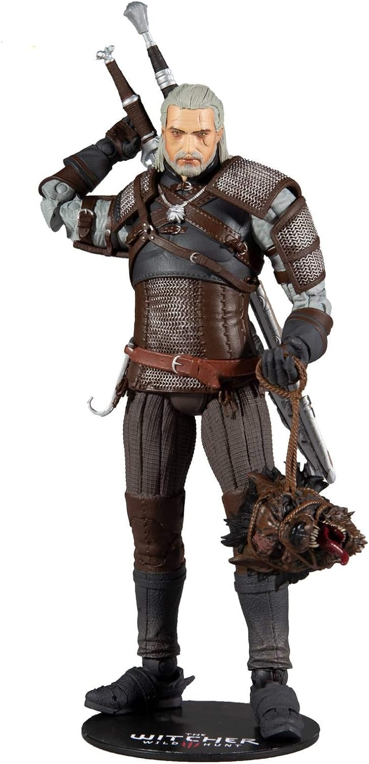 McFarlane - Witcher Gaming 7 Figures 1 - Geralt of Rivia, Brown